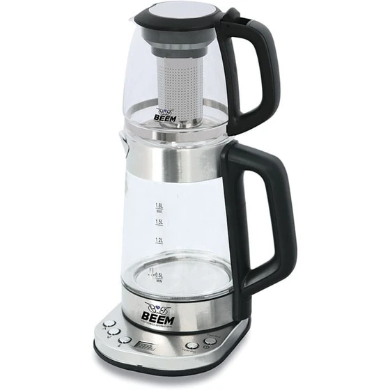 چای ساز روهمی بیم مدل TM2809 شیشه ای
